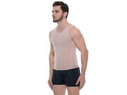 Colete masculino longo sem abertura  - 62234
